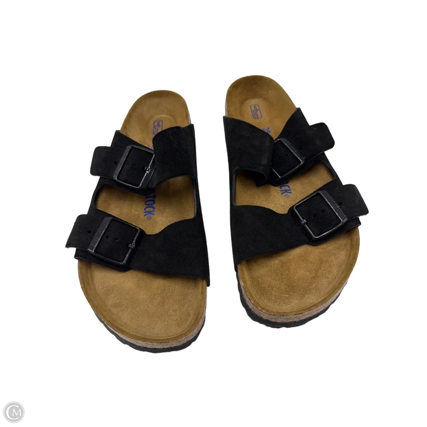 Shoes Designer By Birkenstock In Black & Brown, Size: 8