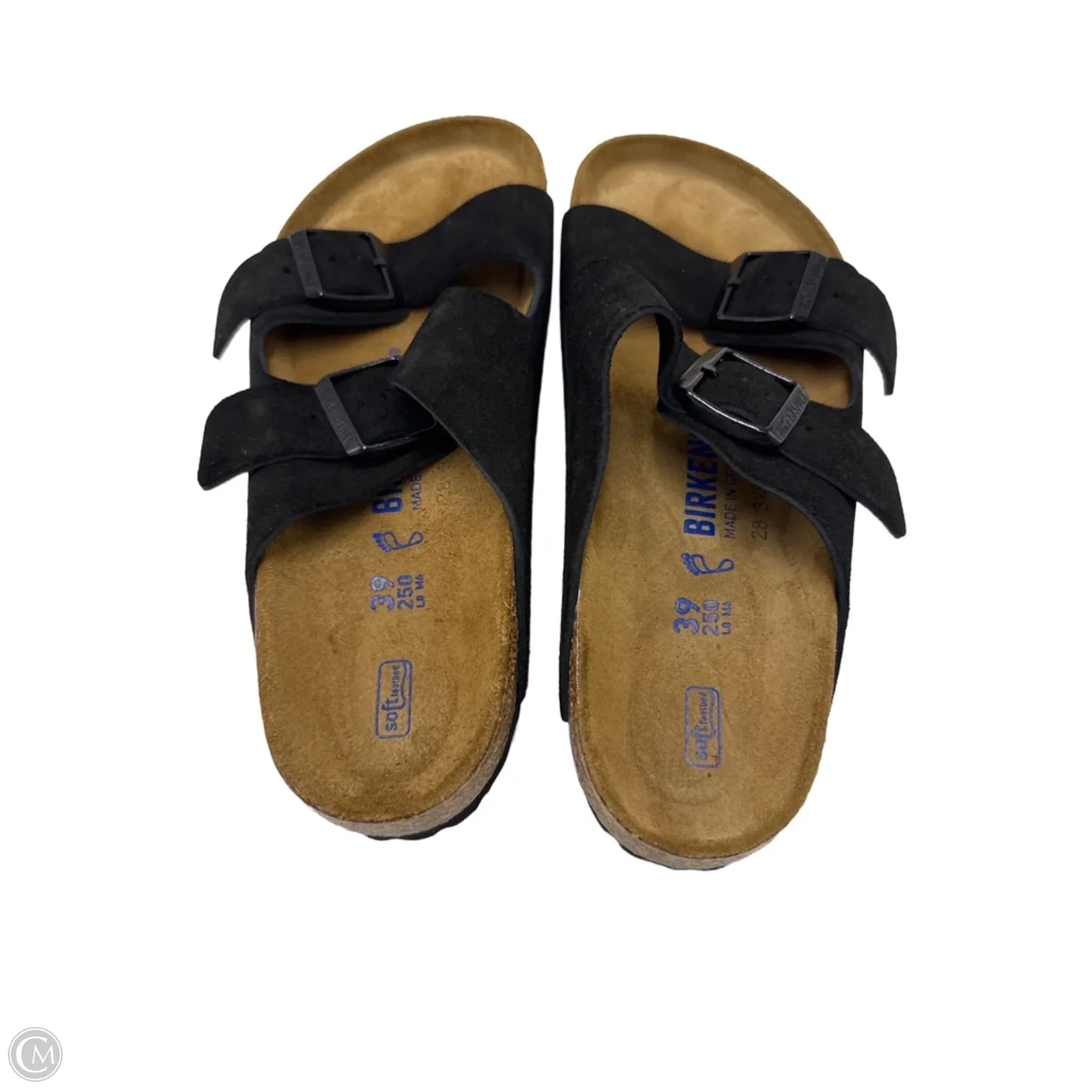 Shoes Designer By Birkenstock In Black & Brown, Size: 8