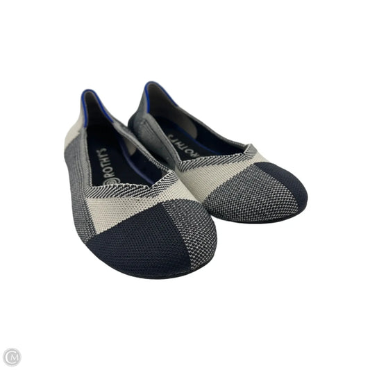 Shoes Designer By Rothys In Black & White, Size: 9