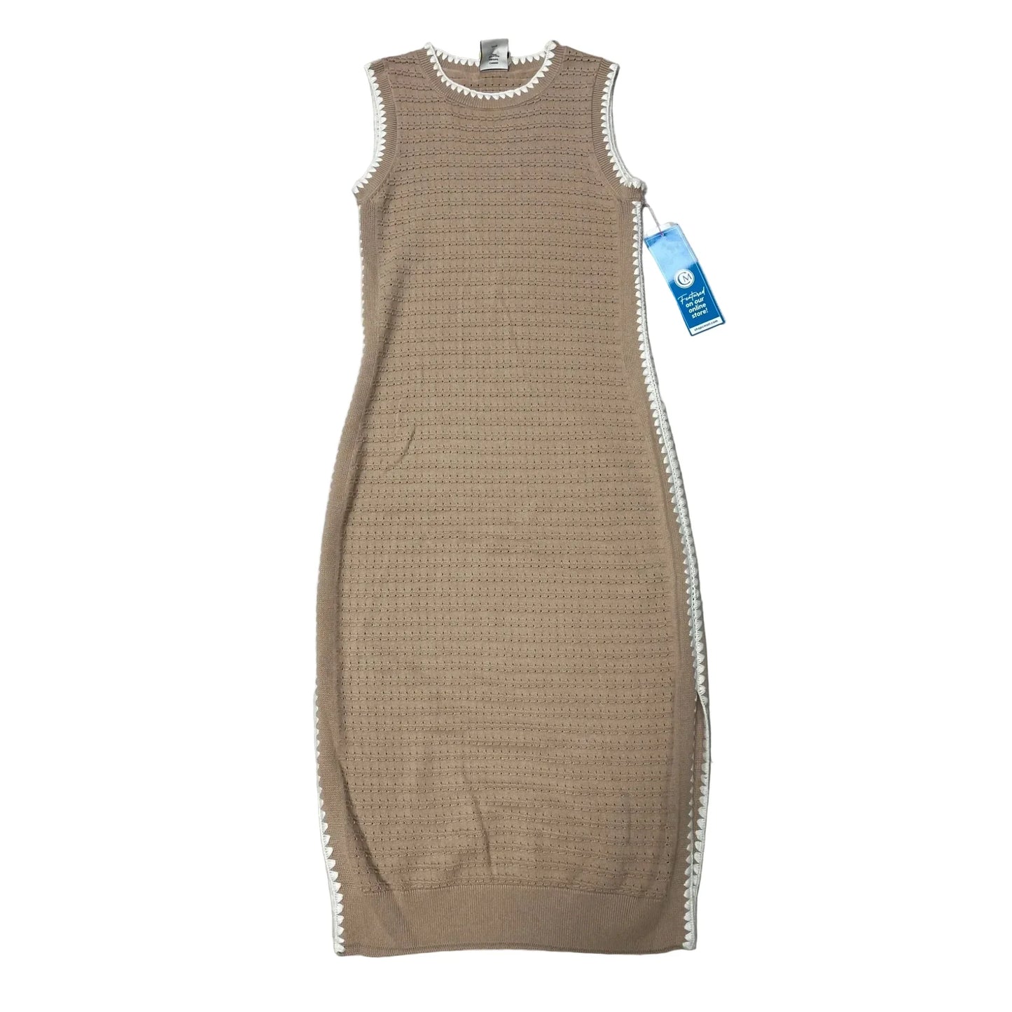Dress Casual Maxi By Varley In Brown, Size: S