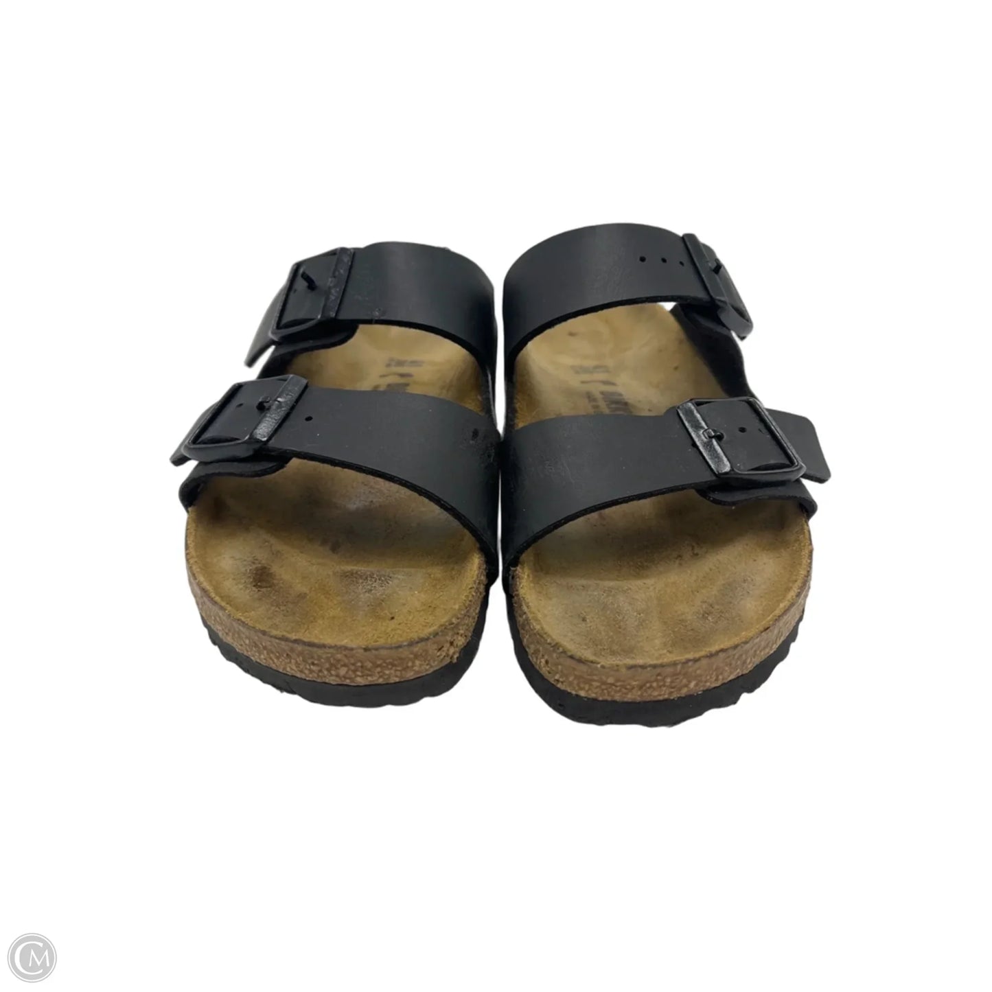 Shoes Designer By Birkenstock In Black & Brown, Size: 10