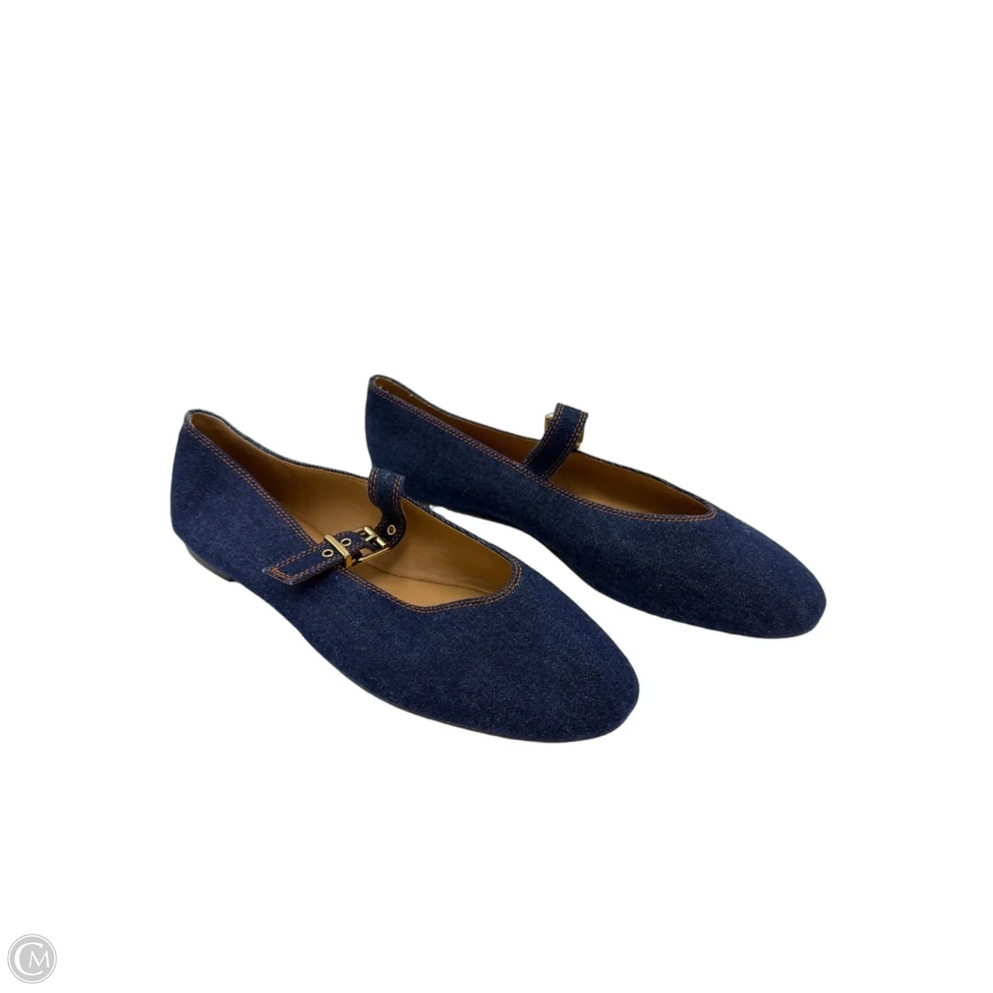 Shoes Flats By Madewell In Blue, Size: 12