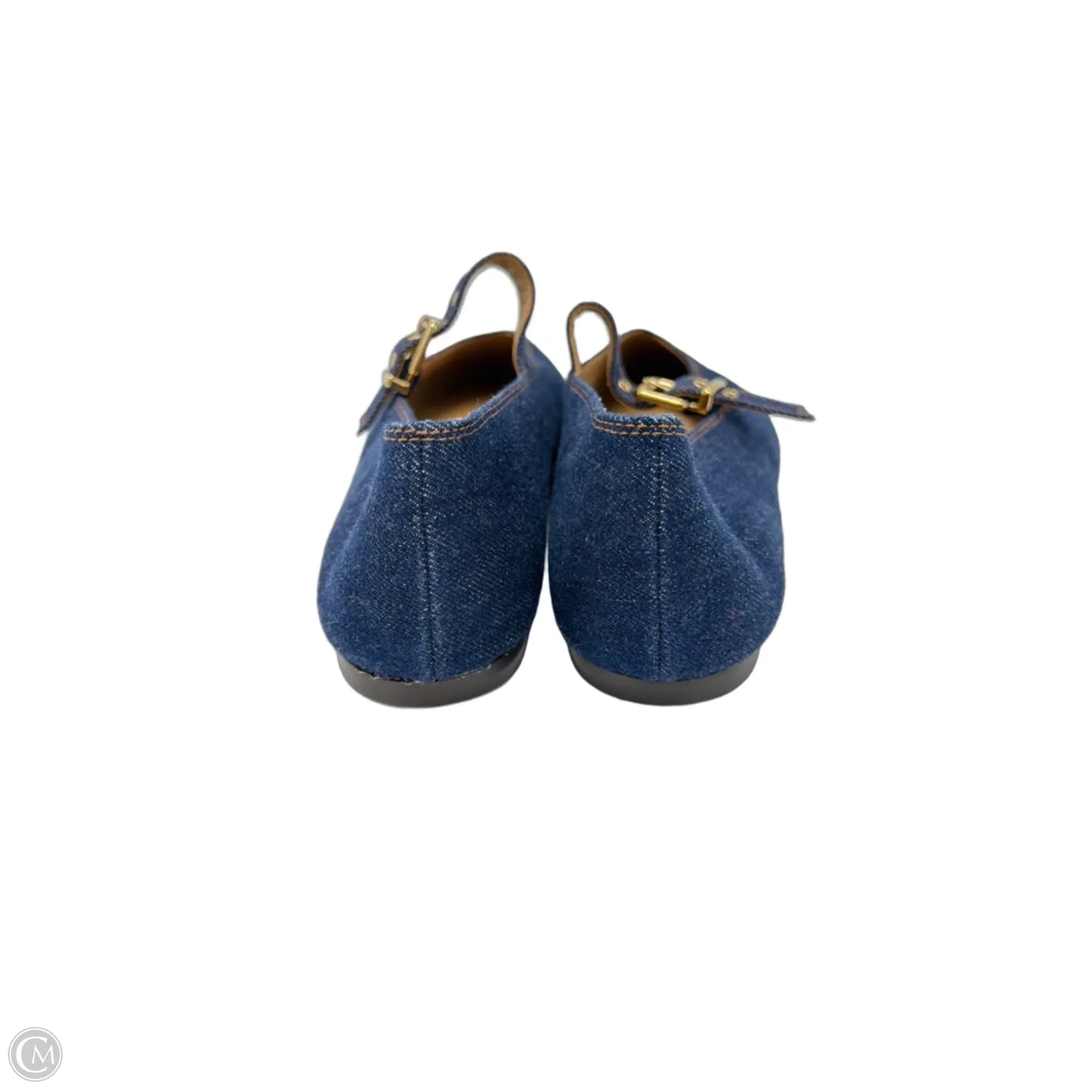 Shoes Flats By Madewell In Blue, Size: 12