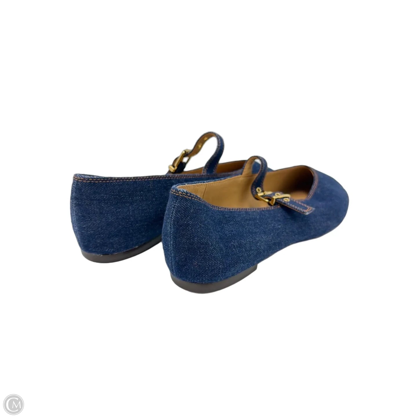Shoes Flats By Madewell In Blue, Size: 12