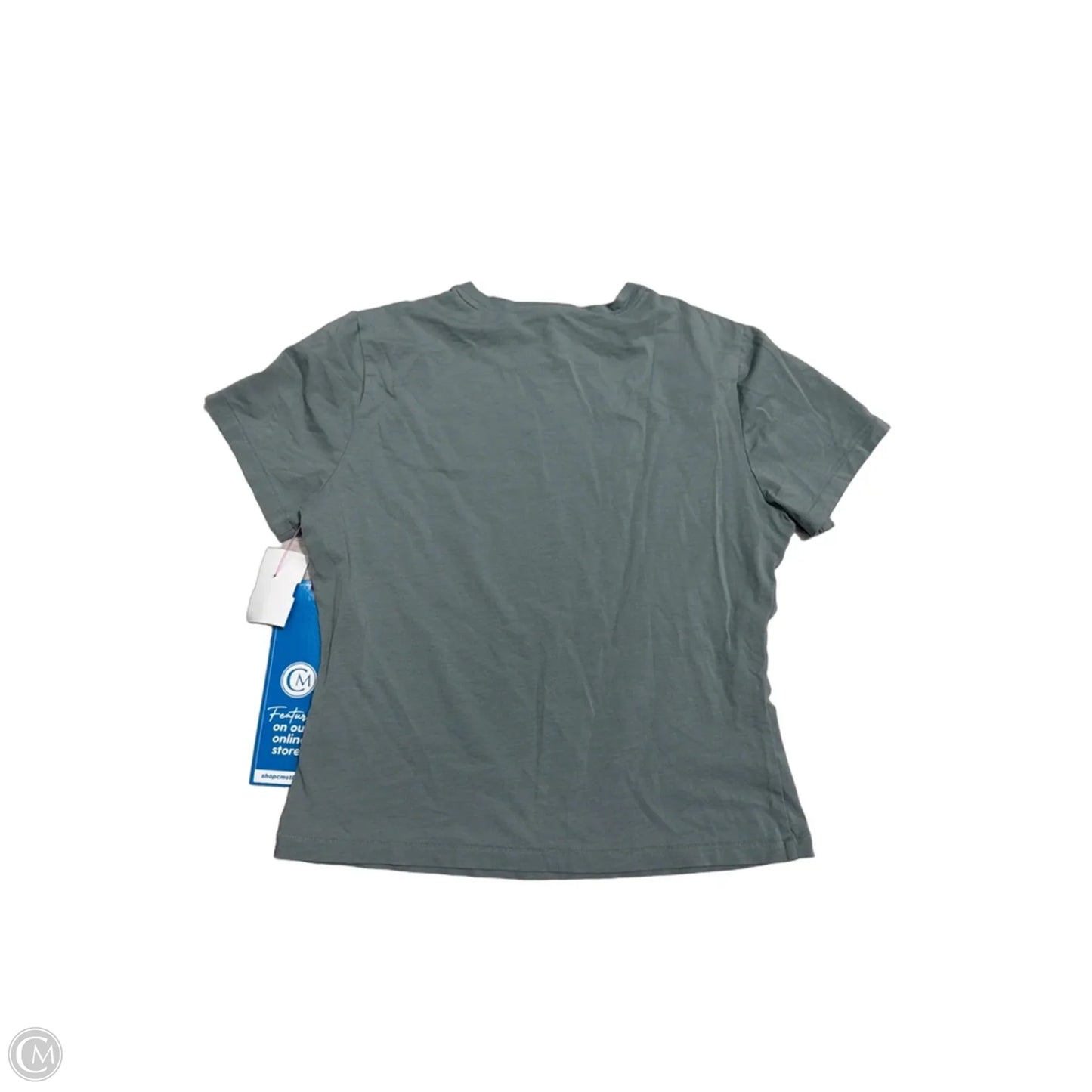 Athletic Top Short Sleeve By Vuori In Blue, Size: S