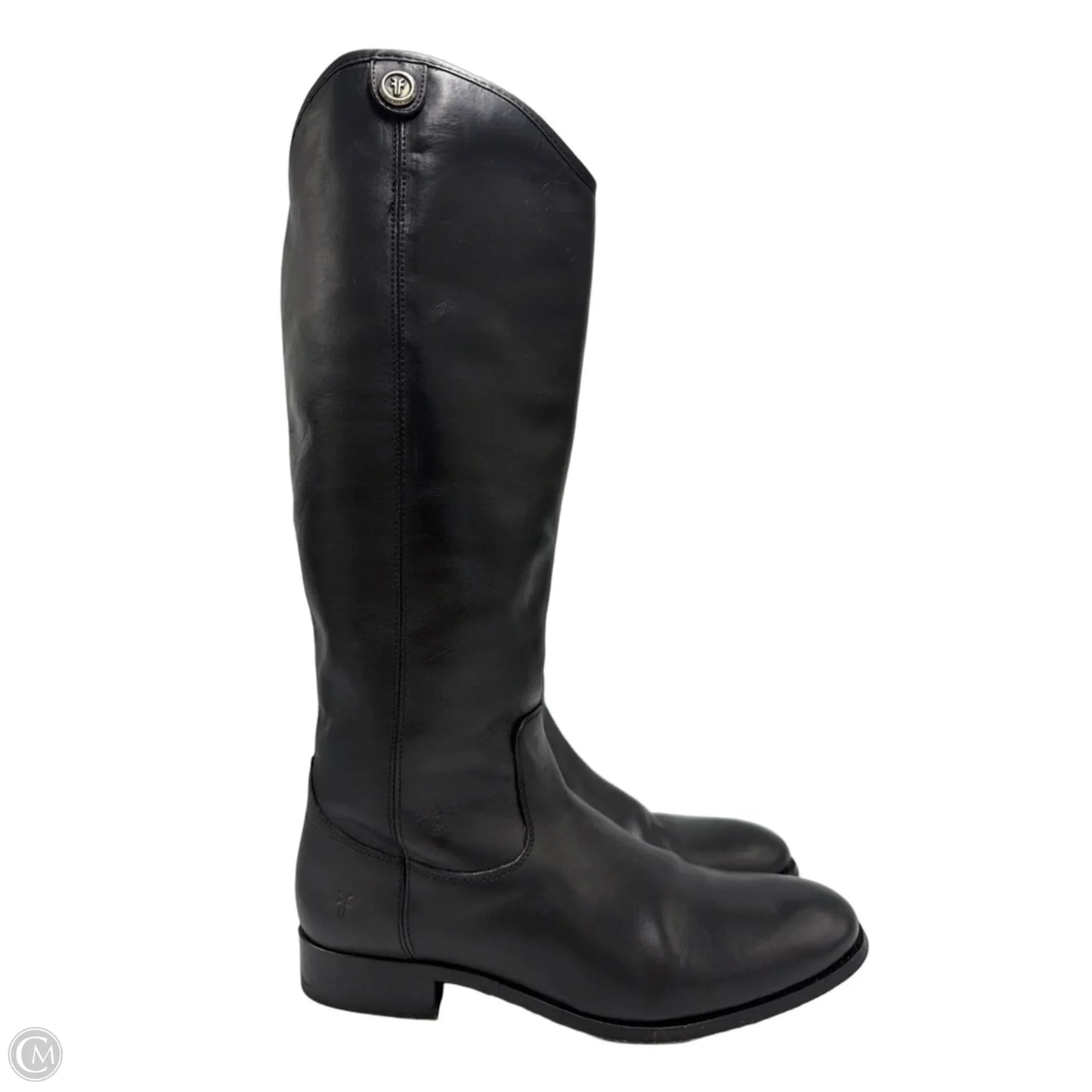 Boots Designer By Frye In Black, Size: 11
