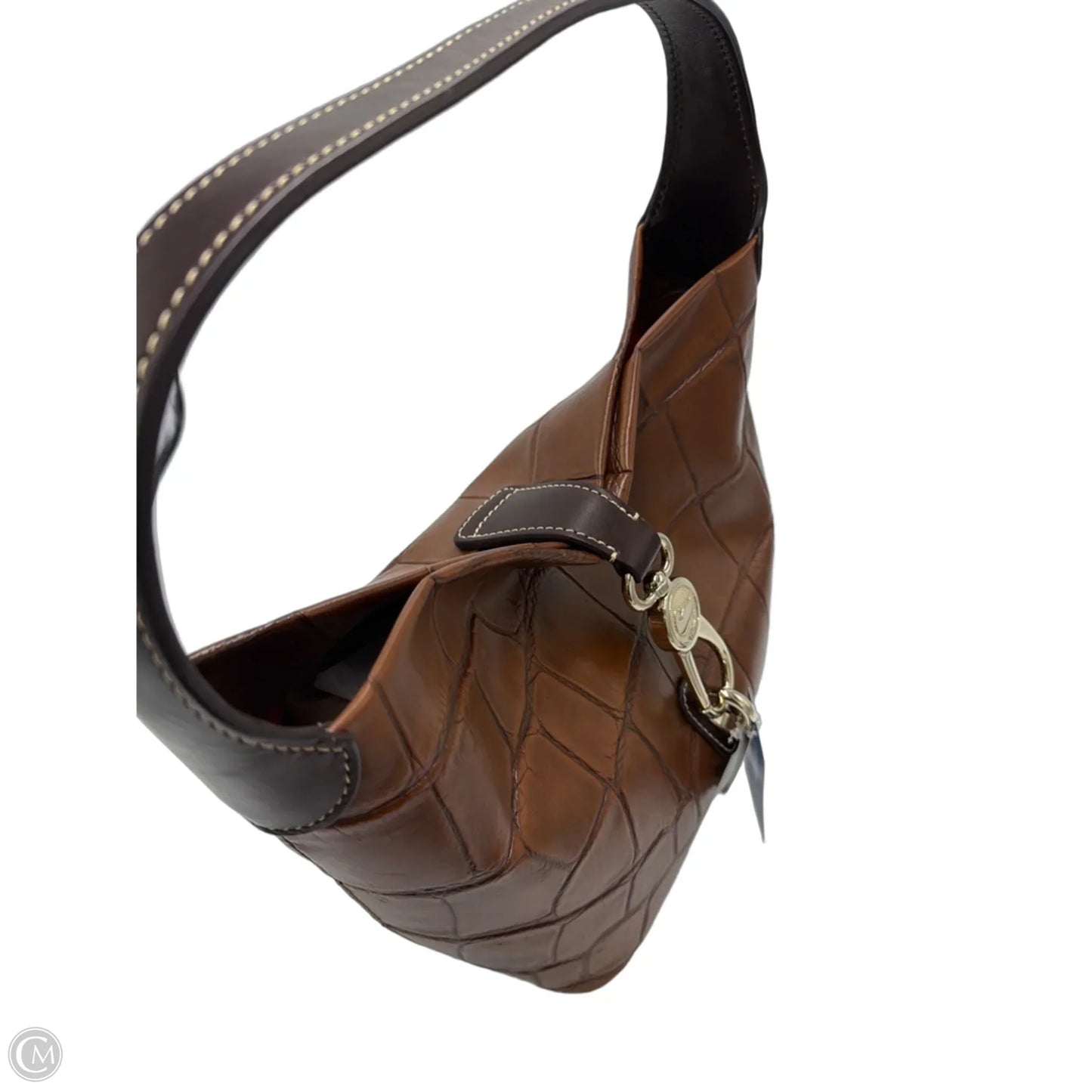 Handbag Designer By Dooney And Bourke Brown Croc