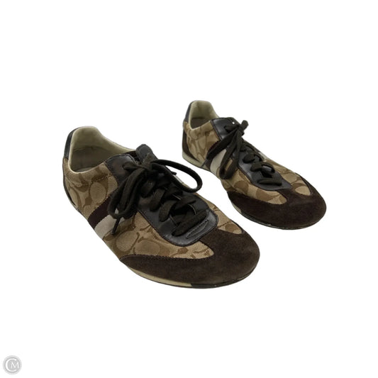 Coach Designer Shoes in Brown, Size 9.5
