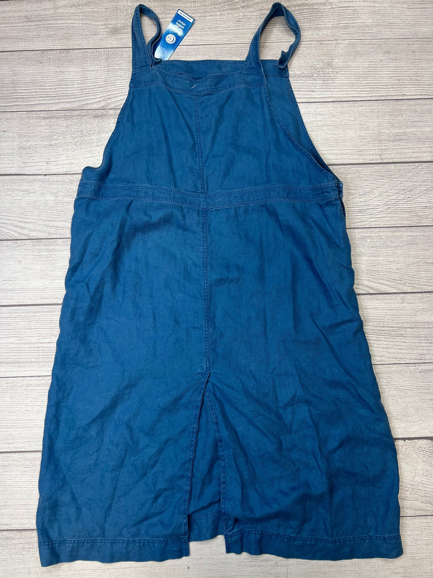 Blue Dress Casual Midi J Jill, Size 4x