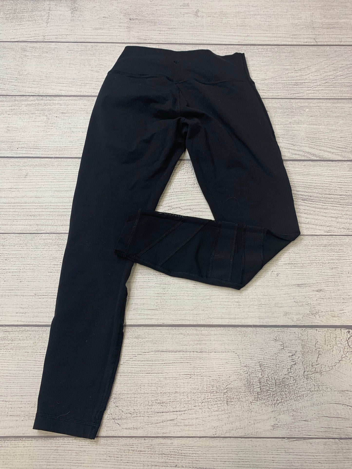 Black Athletic Capris Lululemon, Size 6