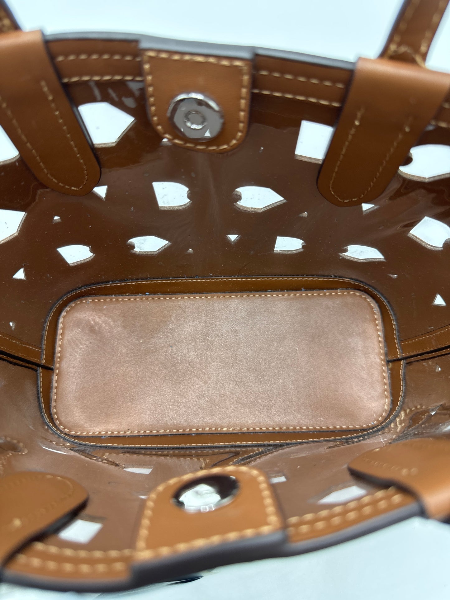 Like New! Leather Tote / Handbag Designer By Michael Kors