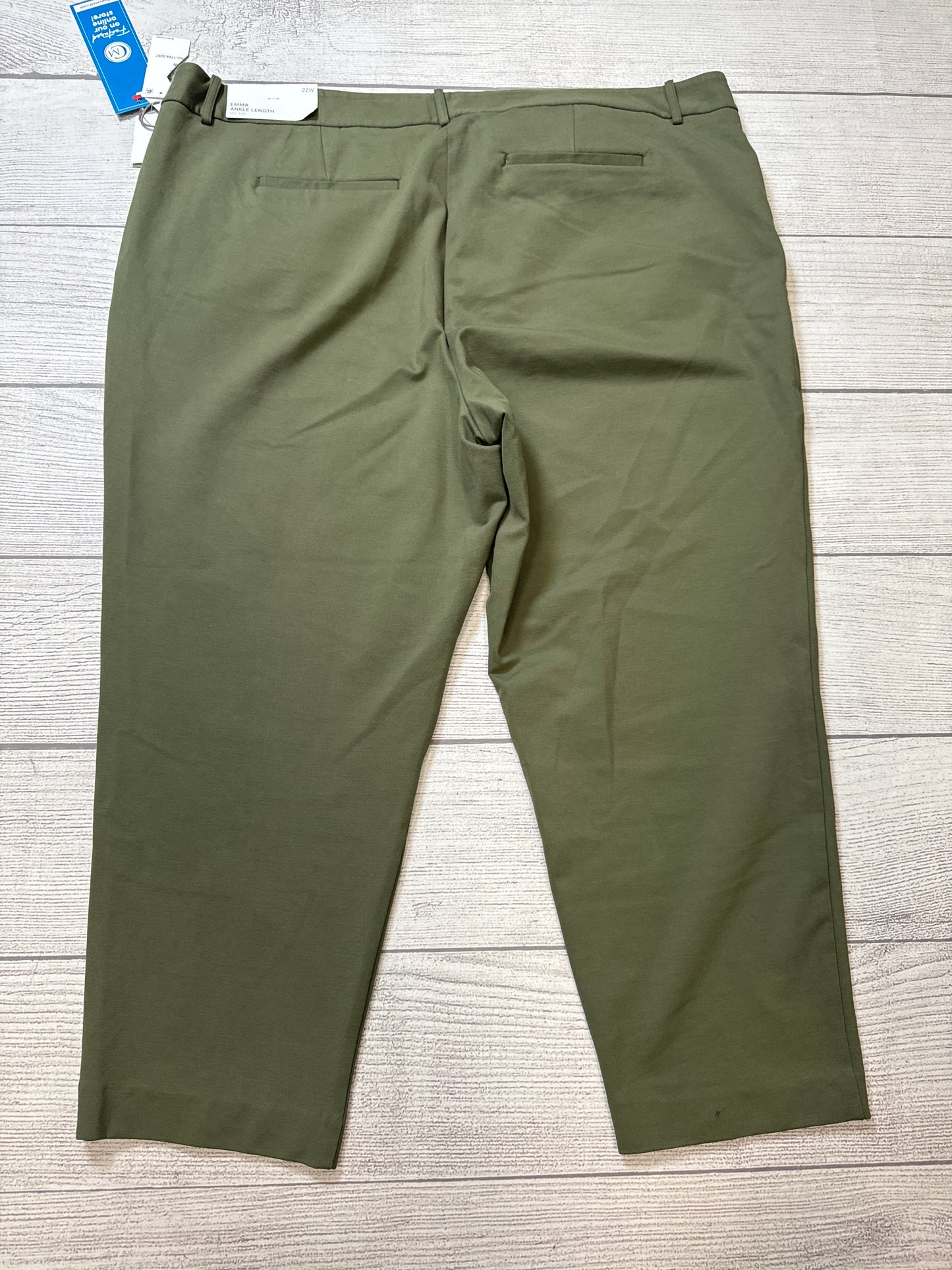 Pants Other By Liz Claiborne In Green, Size: 22