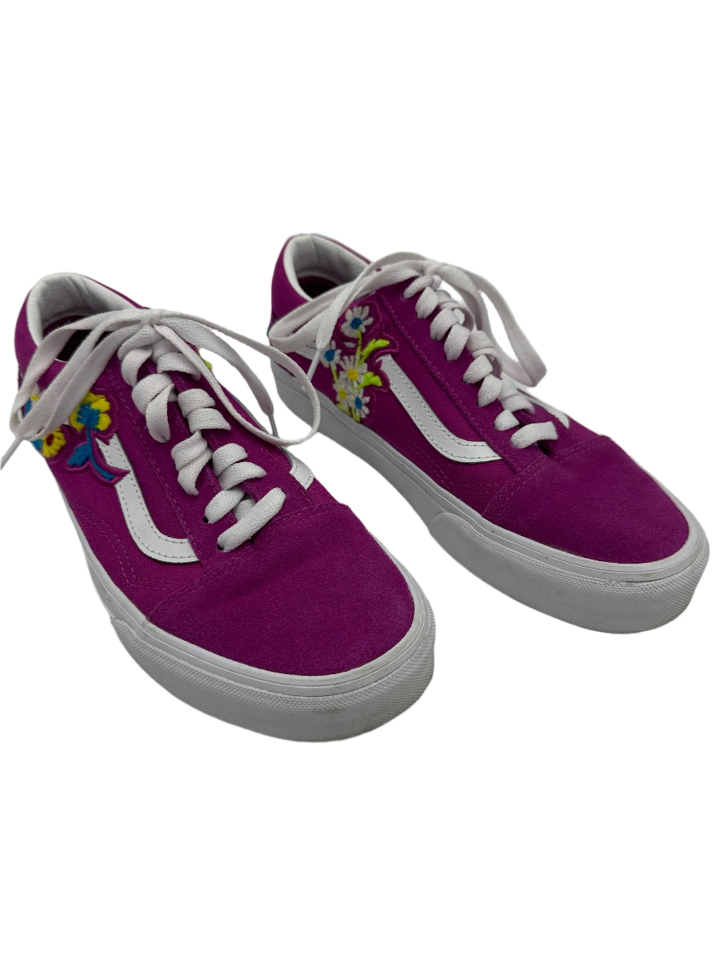 Shoes Athletic By Vans In Pink, Size: 9