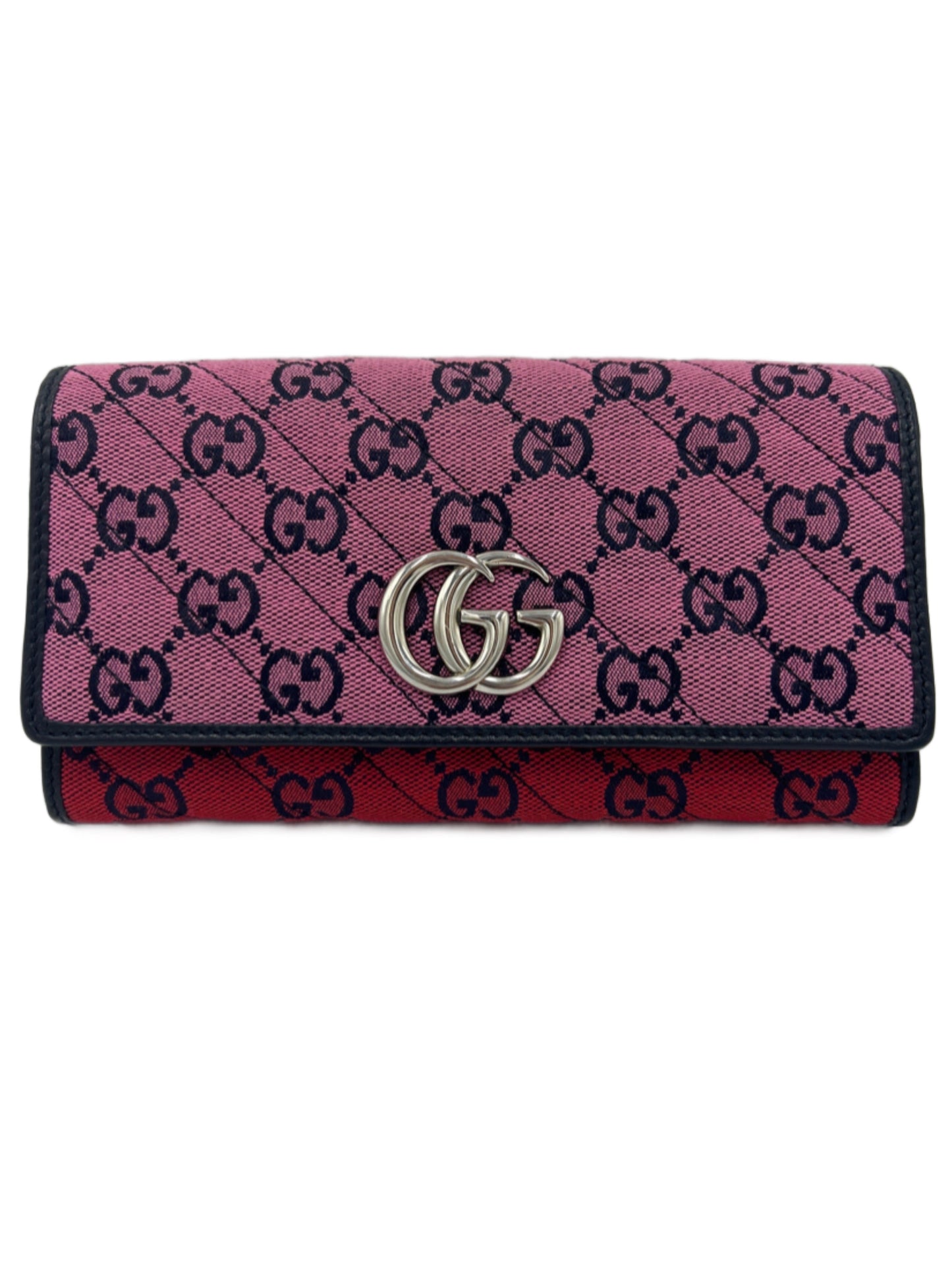 Gucci GG Ltd. Edition Multicolor Continental Designer Wallet