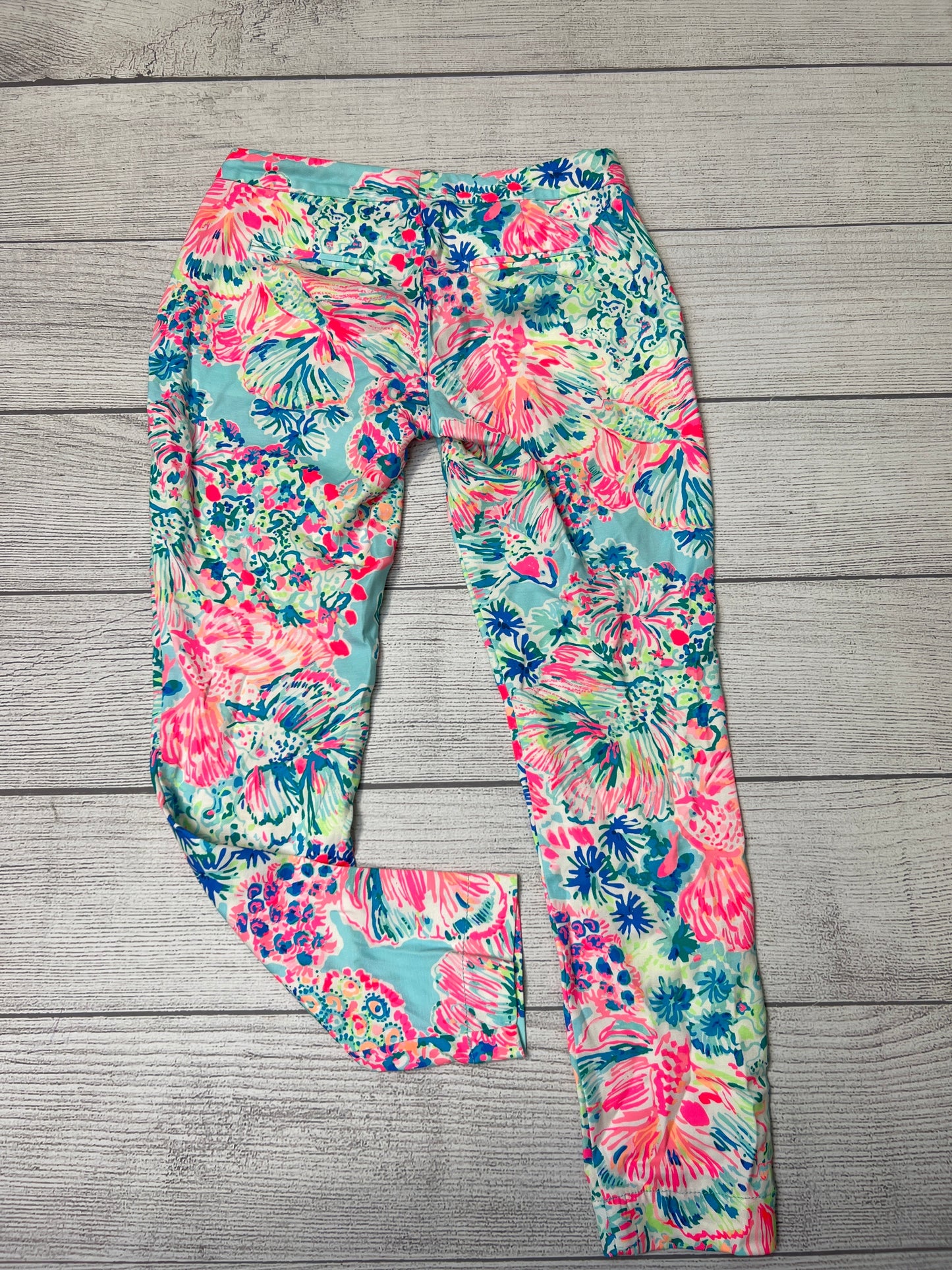 Multi-colored Pants Ankle Lilly Pulitzer, Size 0