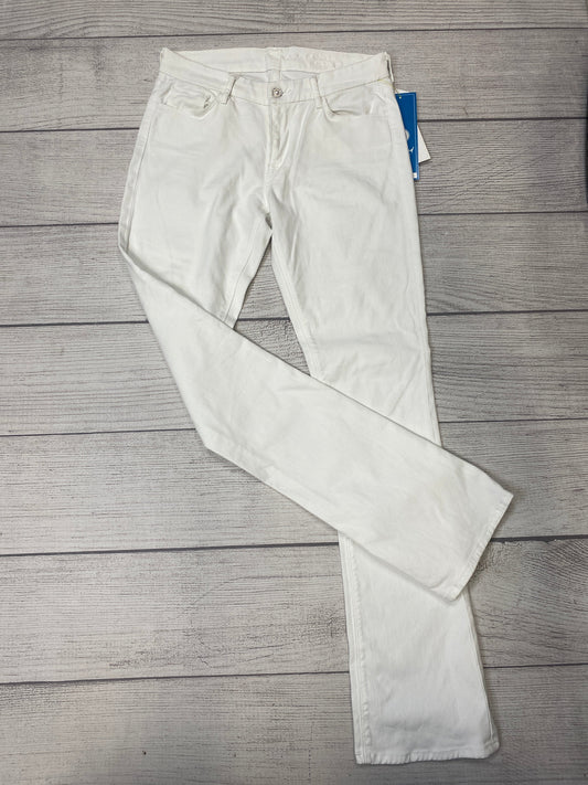 White Jeans Designer 7 For All Mankind, Size 6