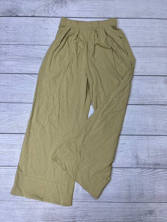 Green Pants Palazzo Free People, Size S