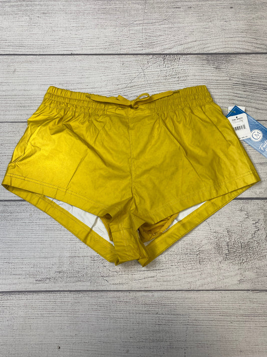 Yellow Athletic Shorts Free People, Size S