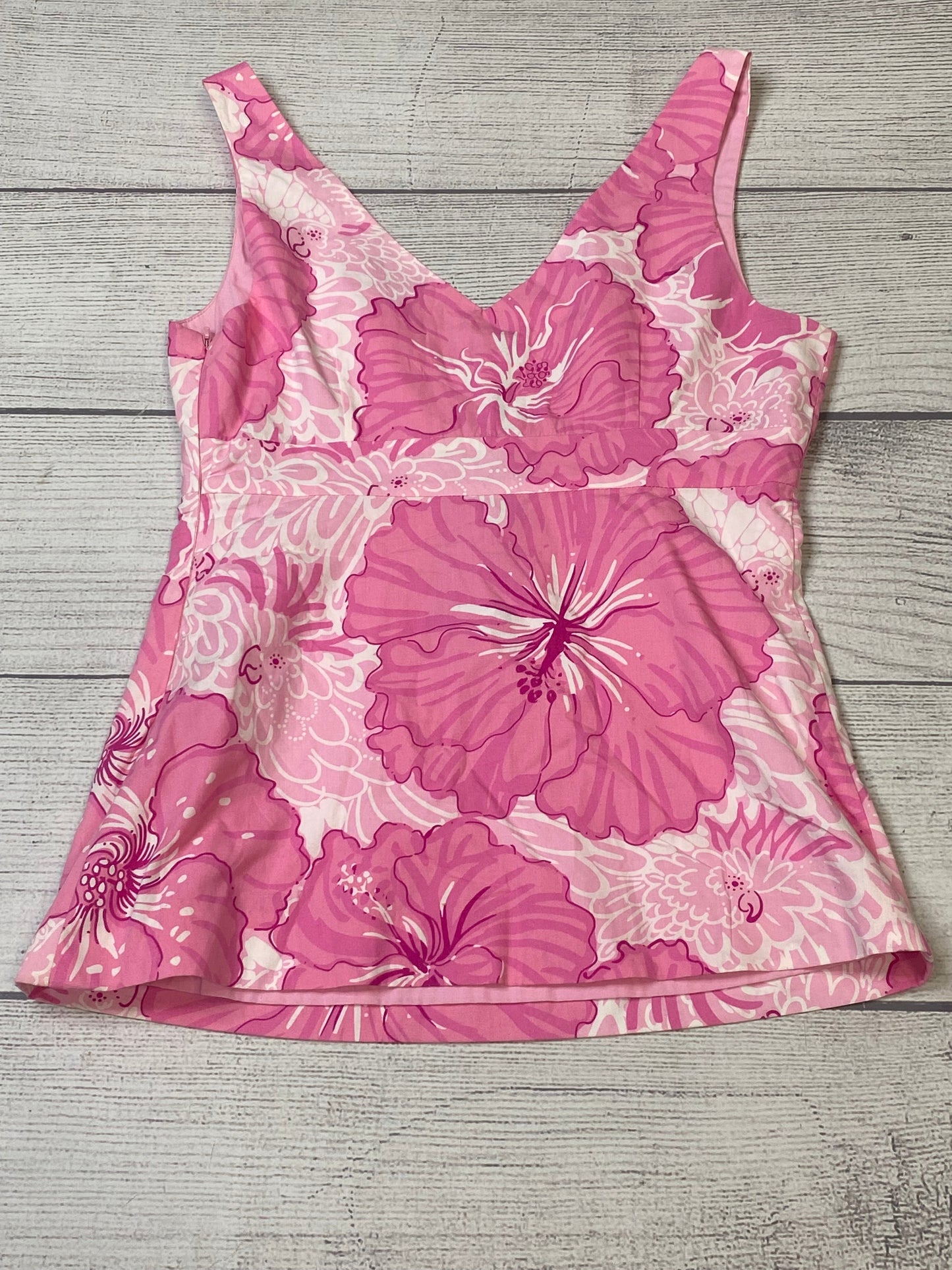 Pink Top Sleeveless Lilly Pulitzer, Size 6