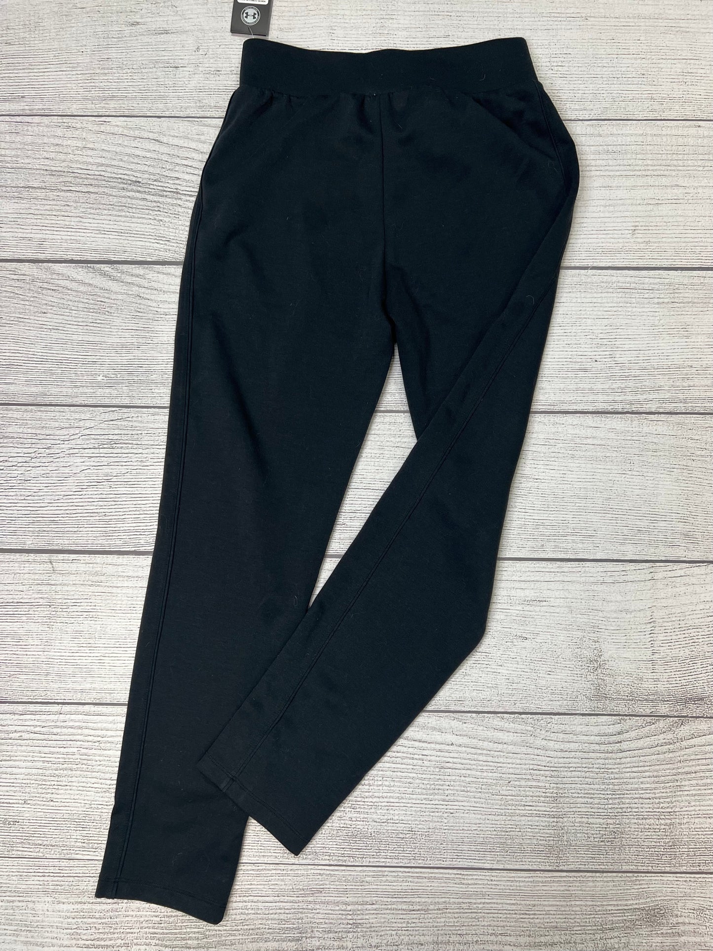 Athletic Pants By Under Armour In Black, Size: Xs