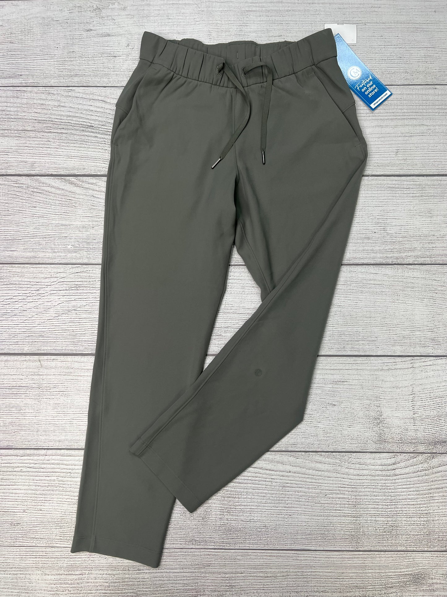 Athletic Pants By Lululemon In Green, Size: 6