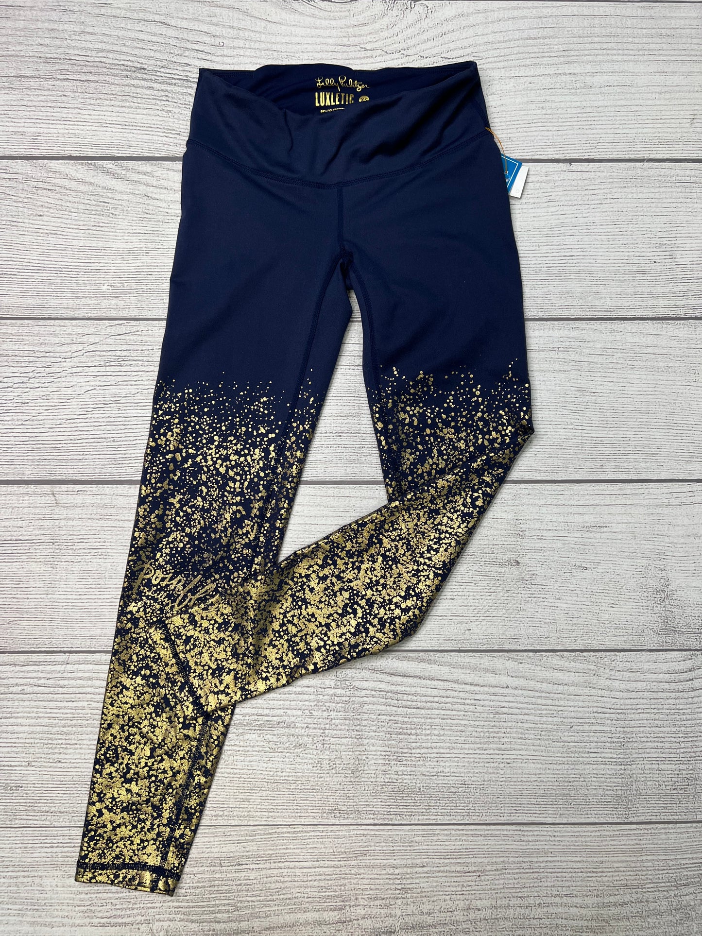 Athletic Leggings By Lilly Pulitzer In Blue, Size: Xs