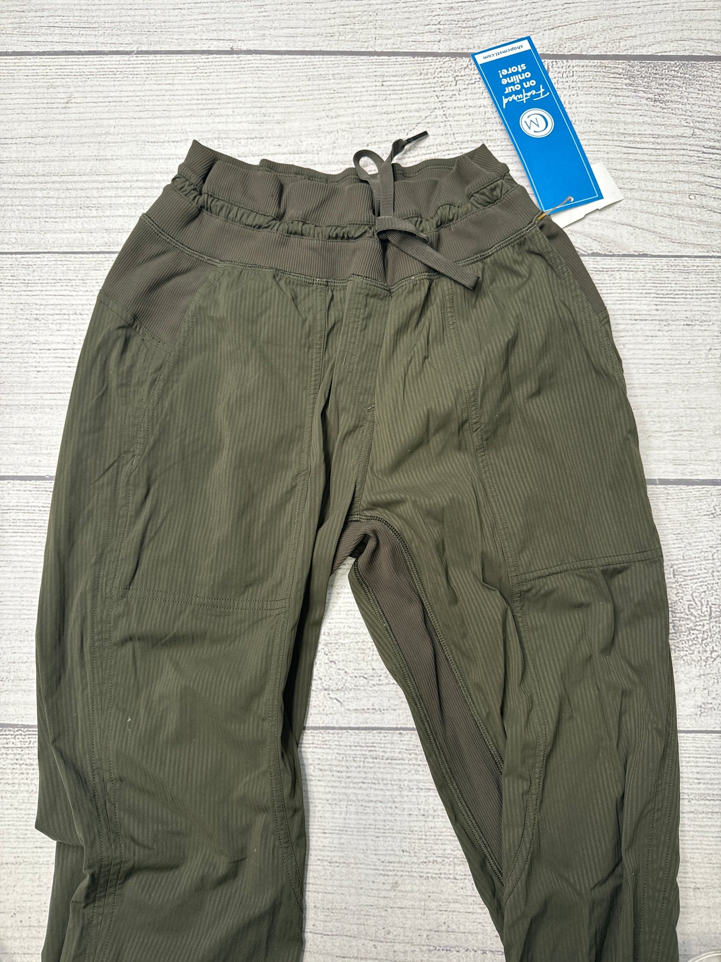 Athletic Pants By Lululemon In Green, Size: Xs