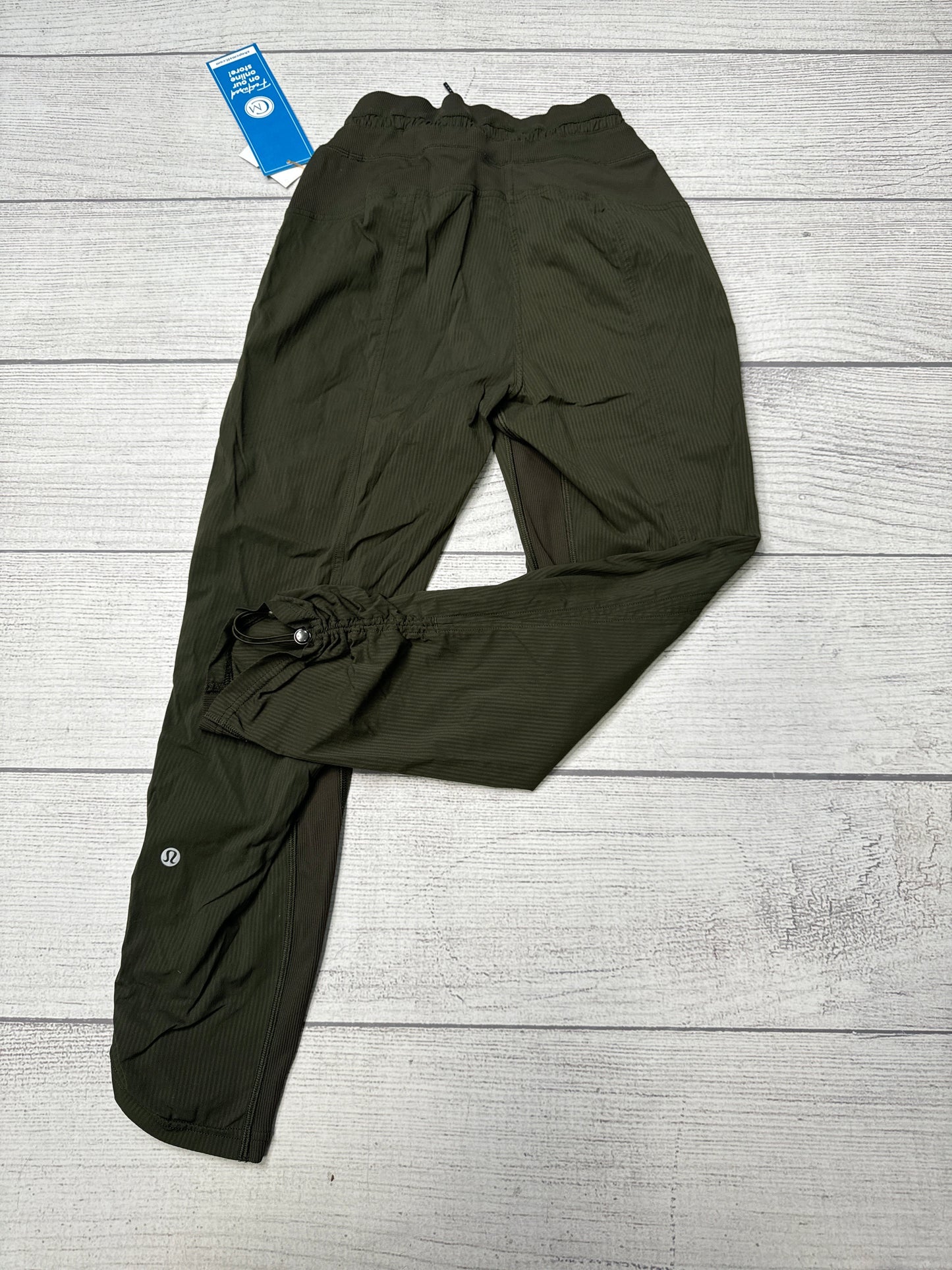 Athletic Pants By Lululemon In Green, Size: Xs