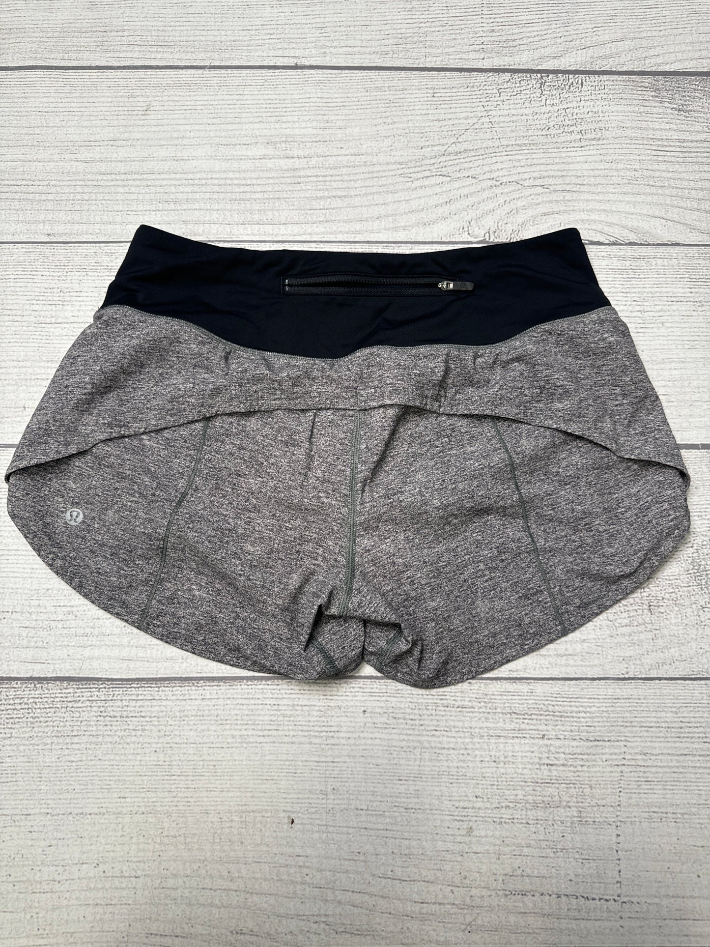 Athletic Shorts By Lululemon In Grey, Size: 6