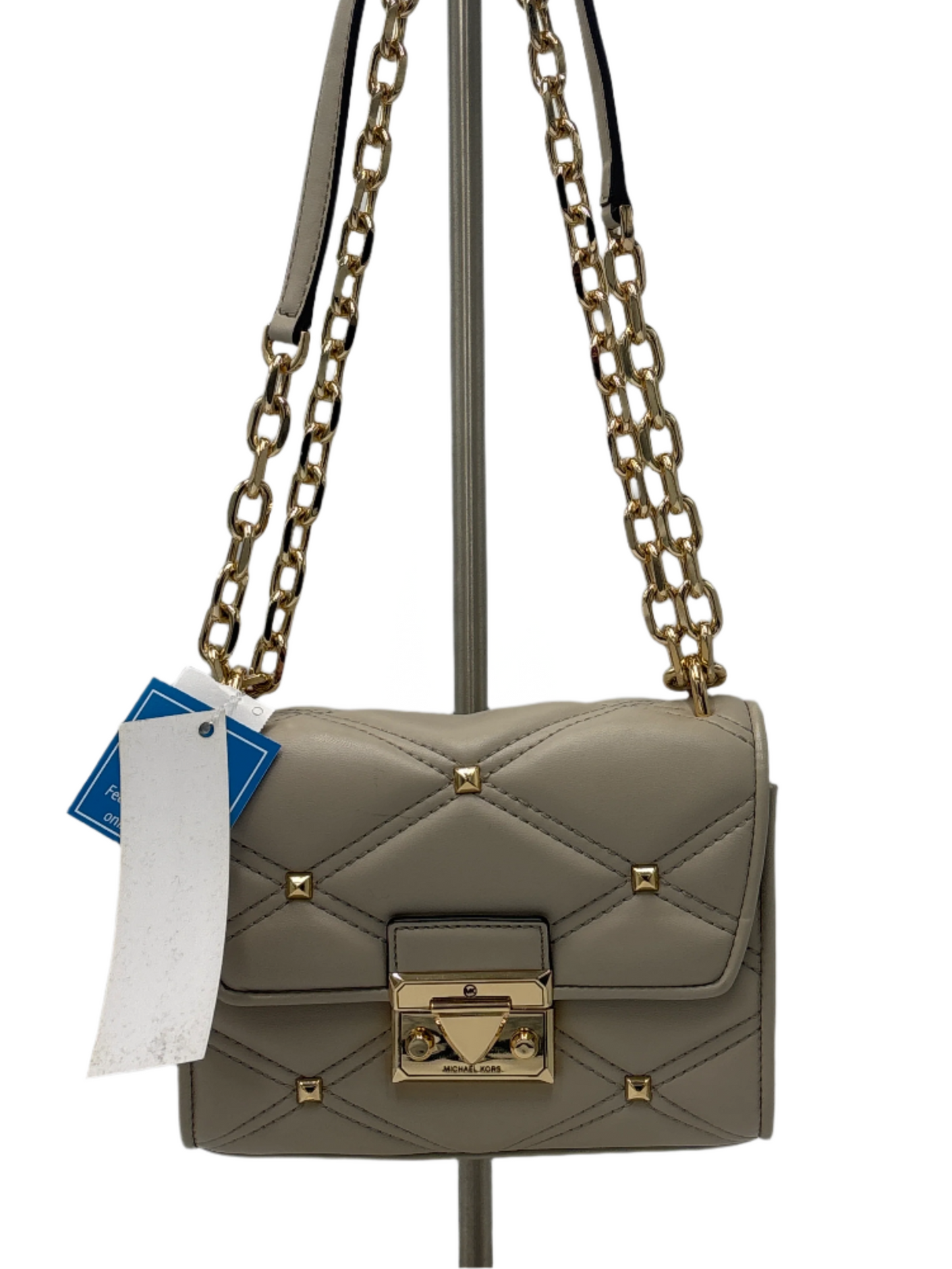 Quilted Leather Crossbody Designer By Michael Kors