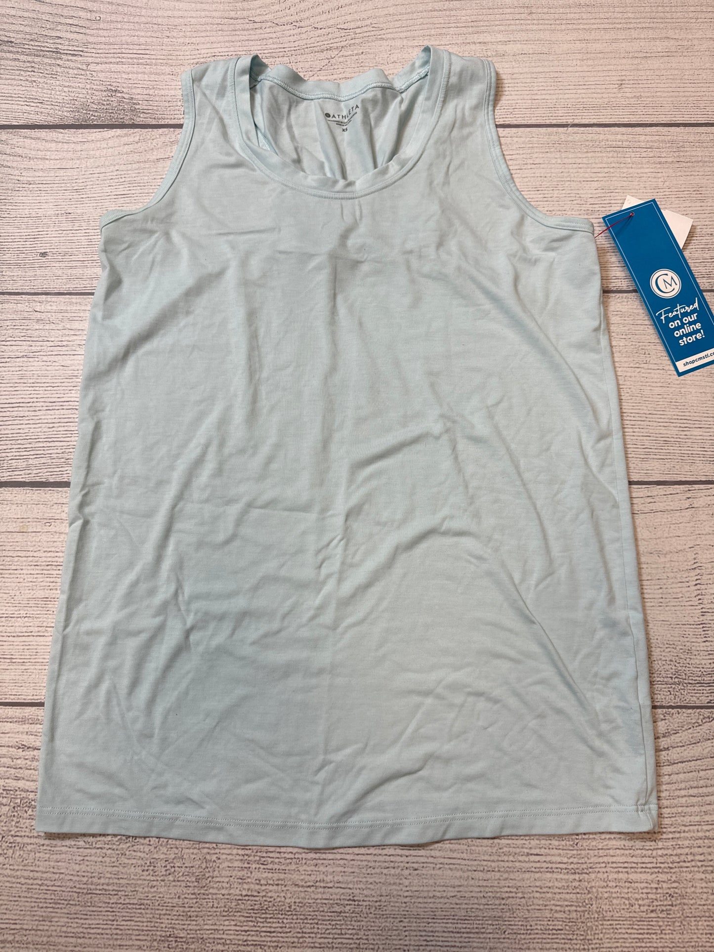 Athletic Tank Top By Athleta In Blue, Size: Xs