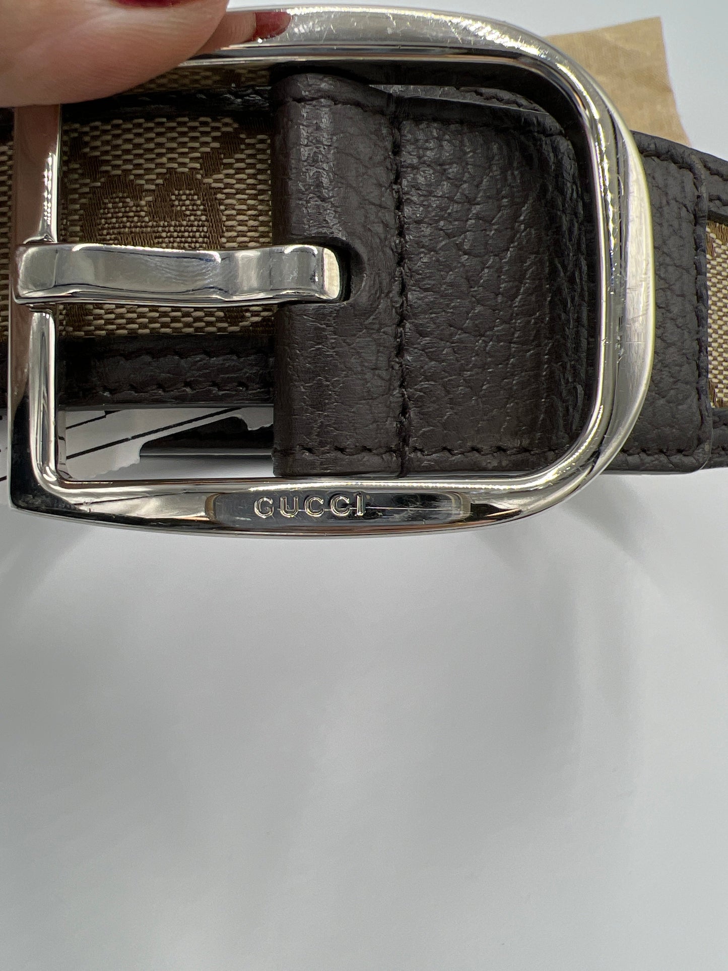 Gucci GG Designer Belt in Size 90 / 36