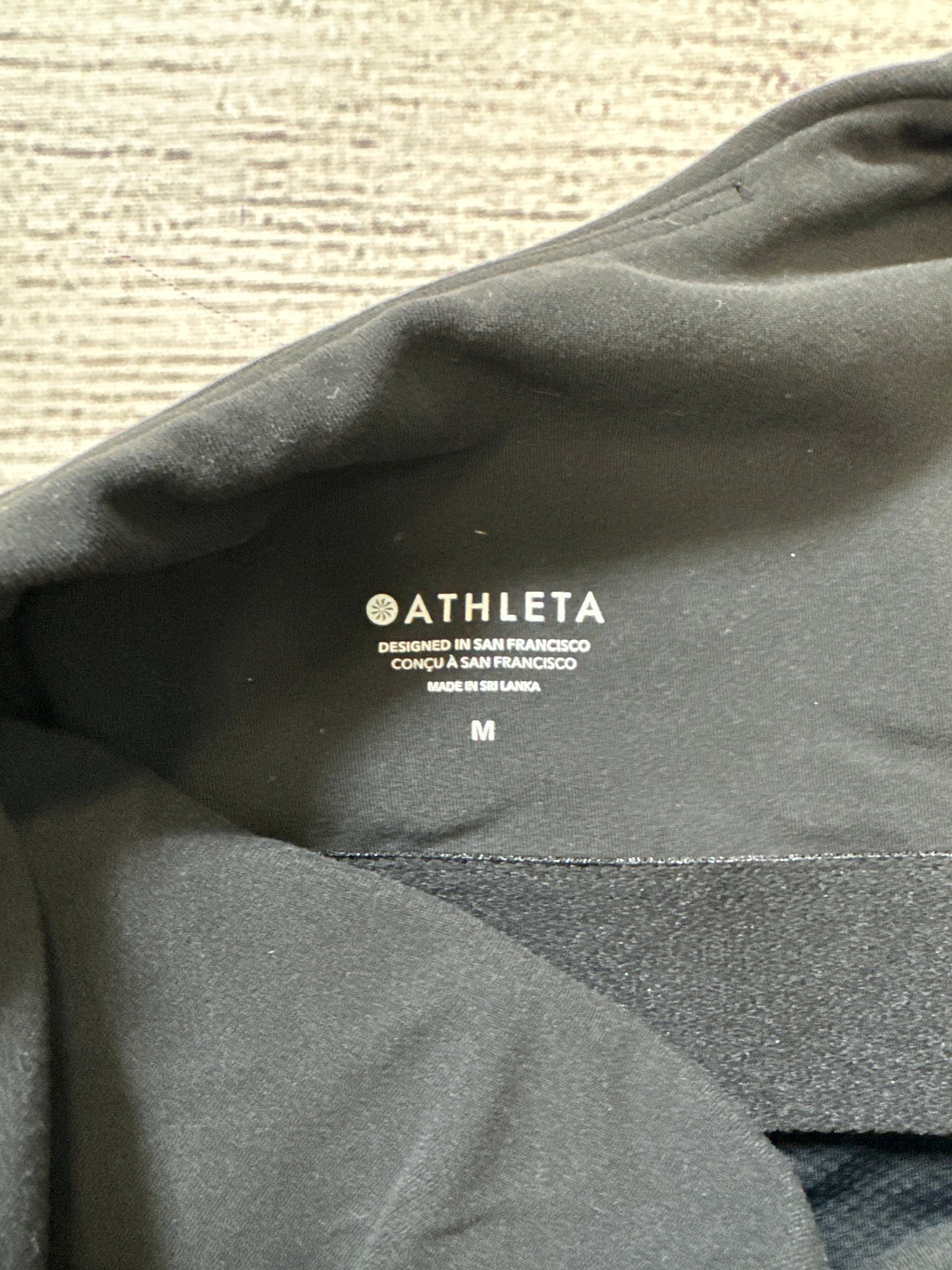 Athletic Tank Top By Athleta In Black, Size: M