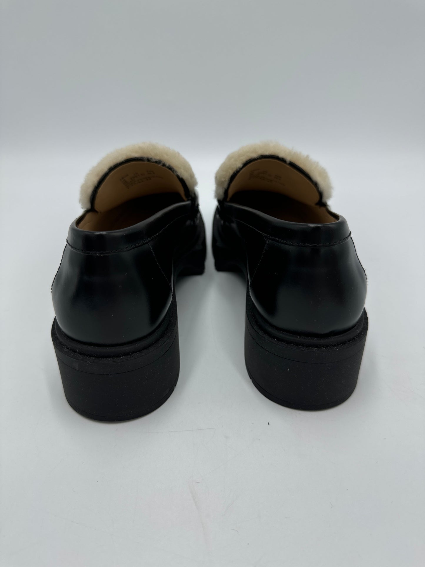 New! Coach Leah LoaferIn Black, Size: 6