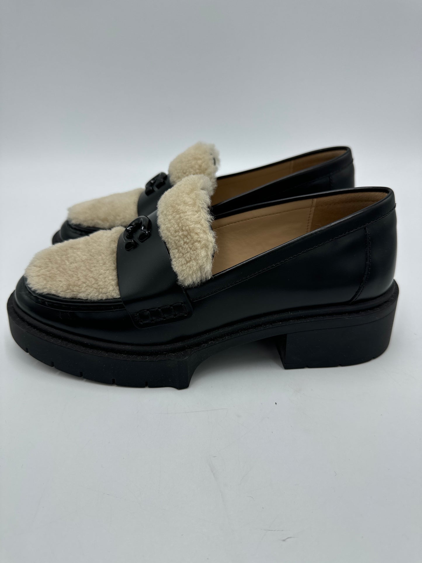 New! Coach Leah LoaferIn Black, Size: 6