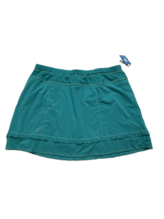 Athletic Skort By Athleta In Green, Size: M