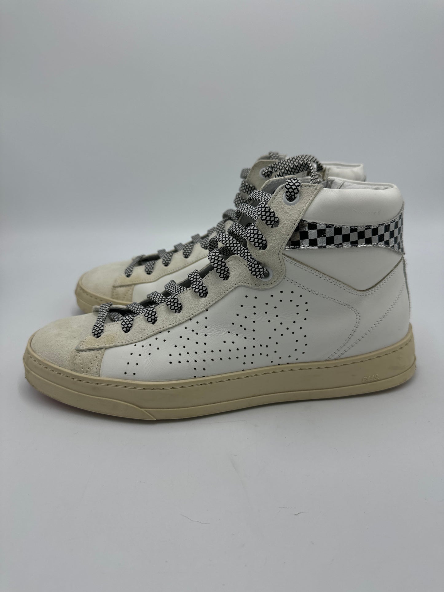 P448 Hightop Designer Shoe Sneakers, Size: 10 (41)