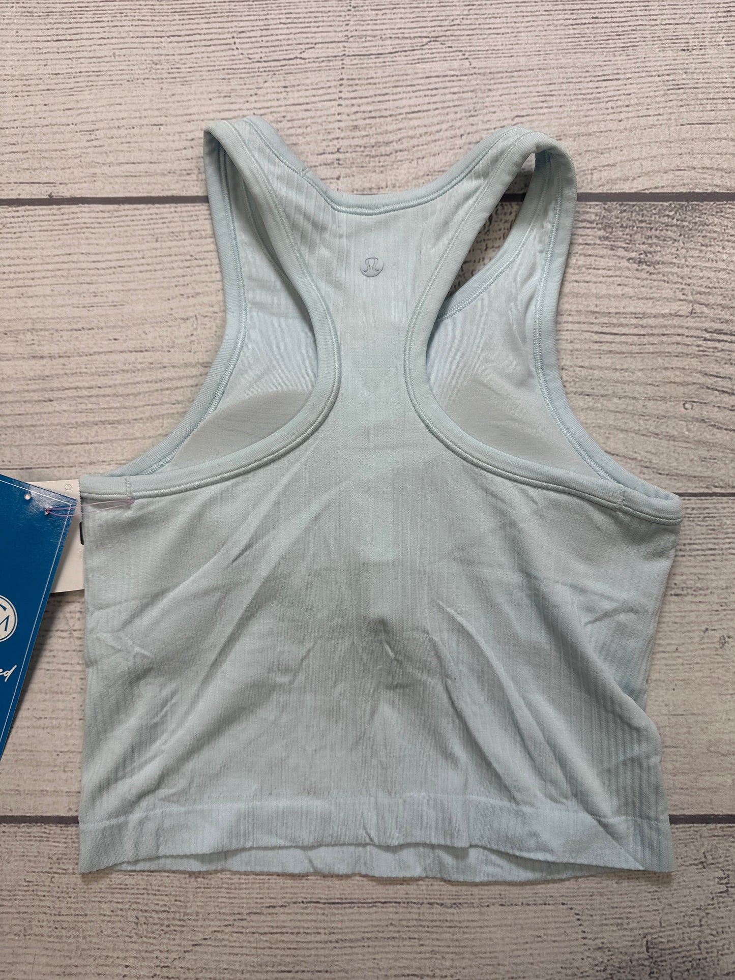 Athletic Tank Top By Lululemon In Blue, Size: 4