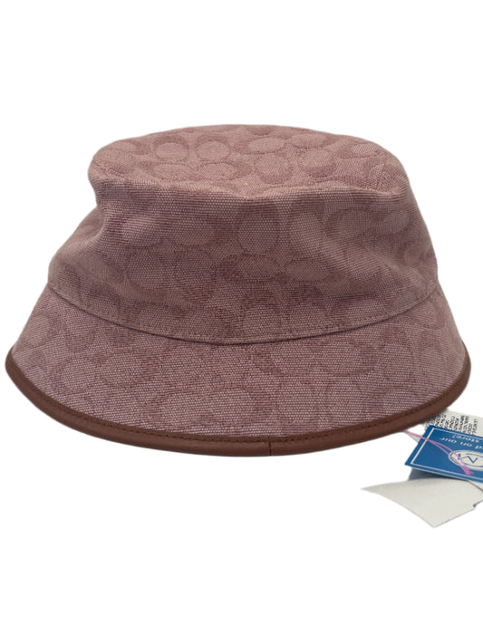 Like New! Bucket Hat Designer By Coach