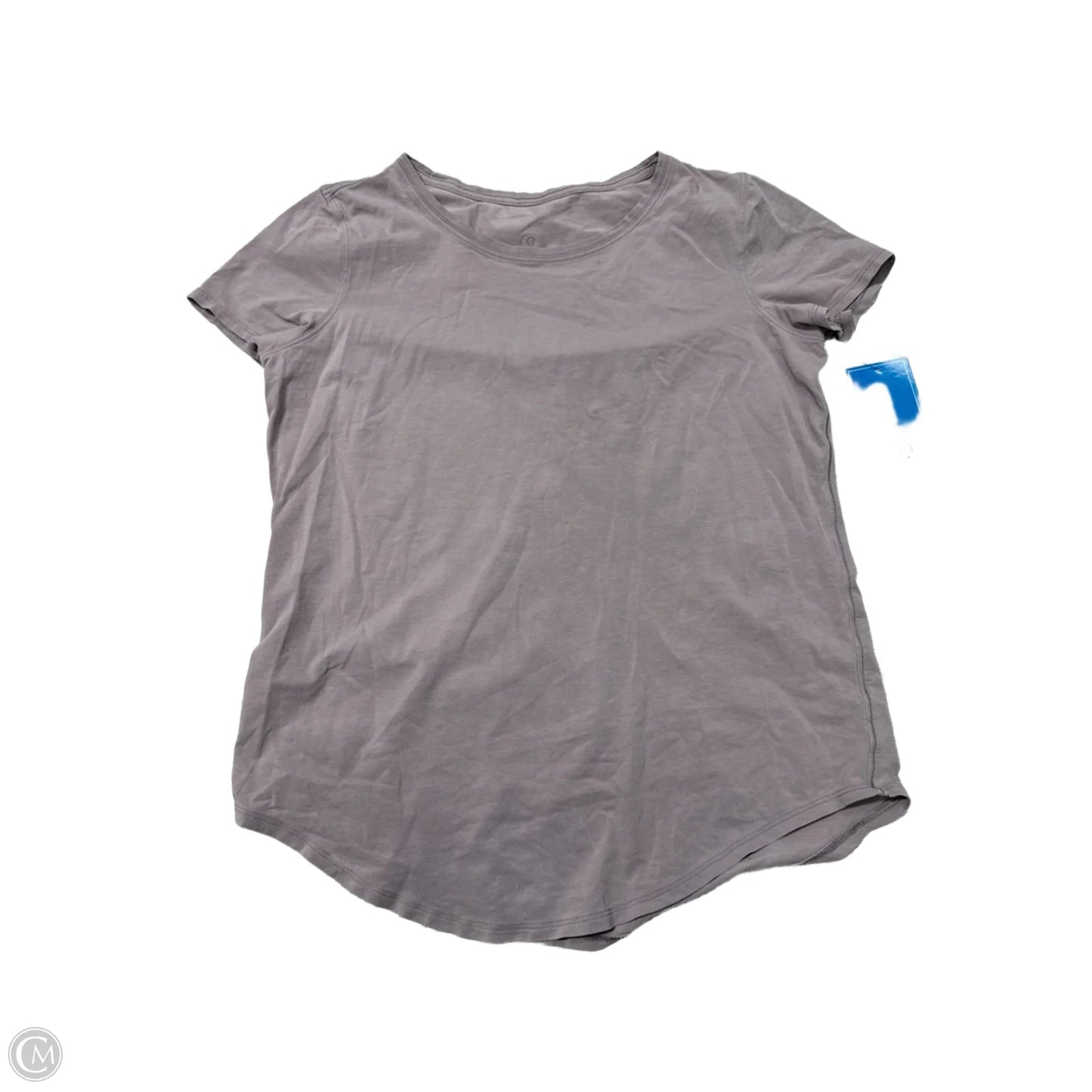 Athletic Top Short Sleeve By Lululemon In Purple, Size: S