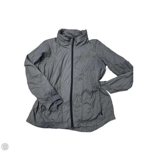 Athletic Jacket By Athleta In Grey, Size: M