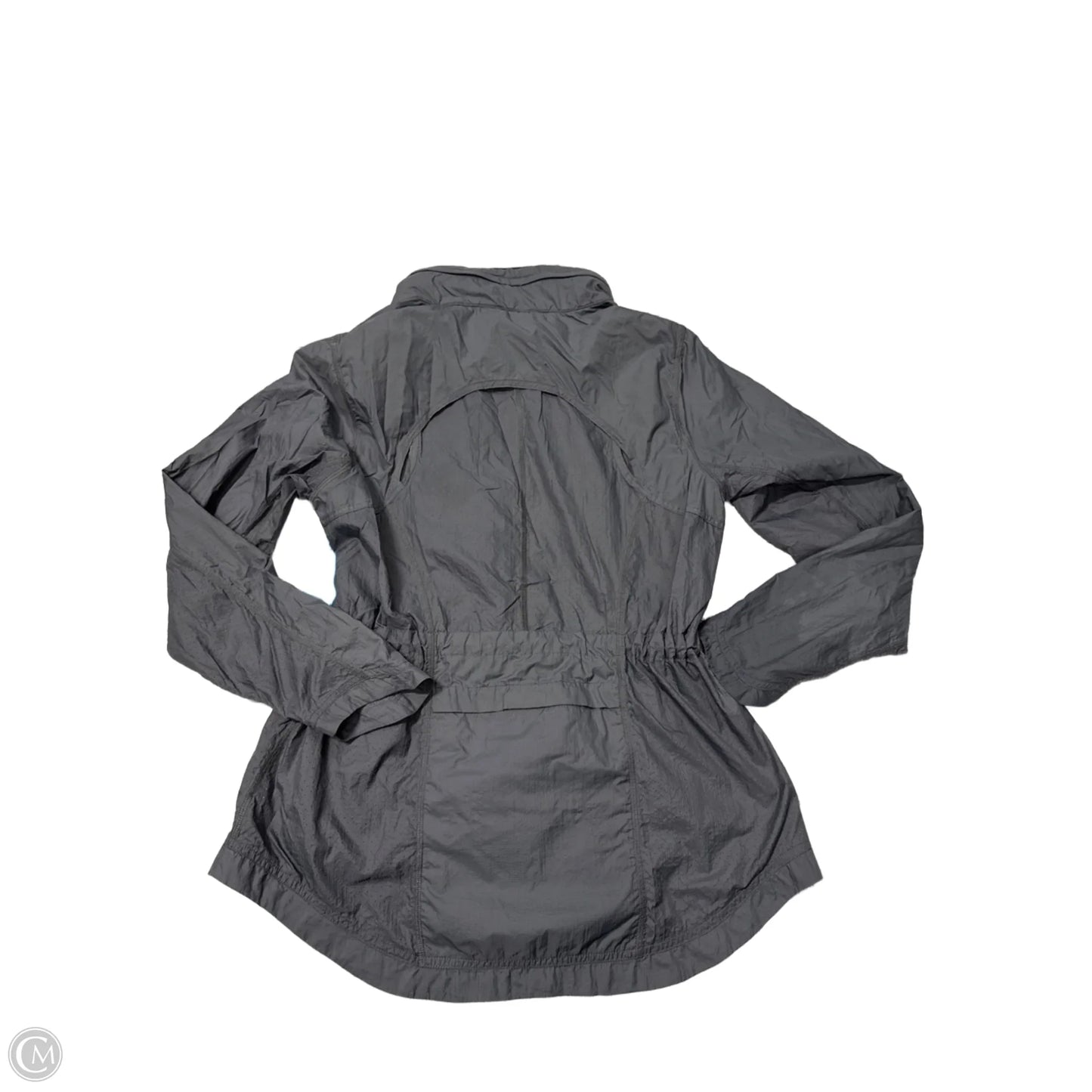 Athletic Jacket By Athleta In Grey, Size: M