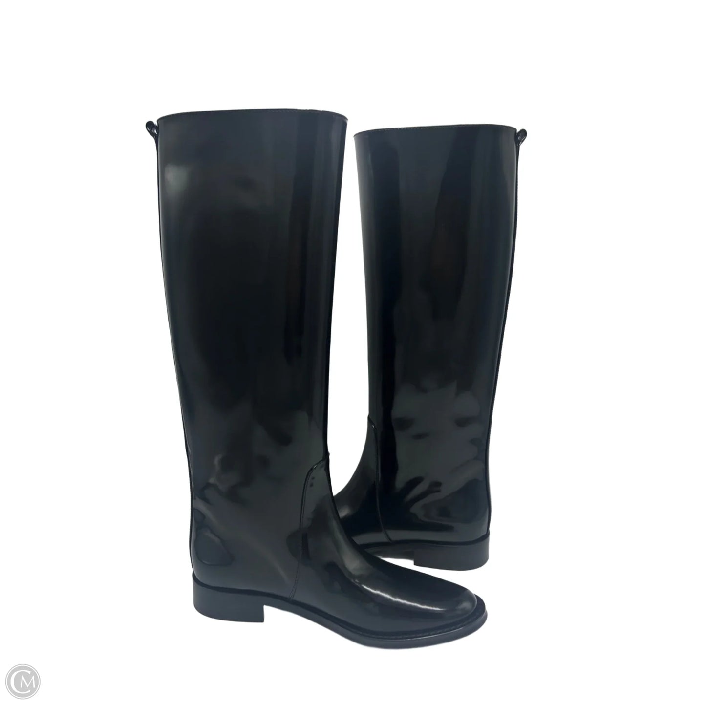 Yves Saint Laurent YSL Hunt Designer Luxury Riding Boots, Size: 8 (38)