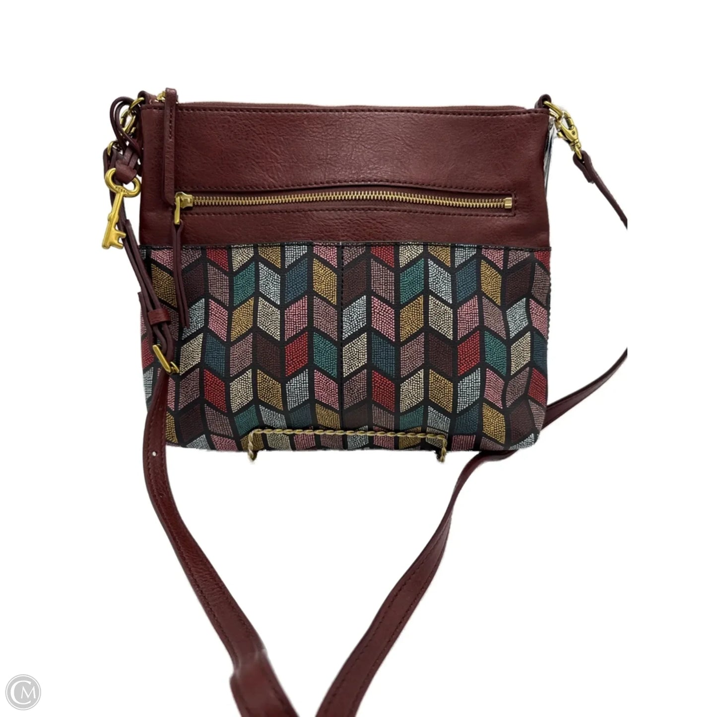 Crossbody Designer By Fossil