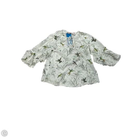 Top Long Sleeve By Ted Baker In Multi-colored, Size: Xs