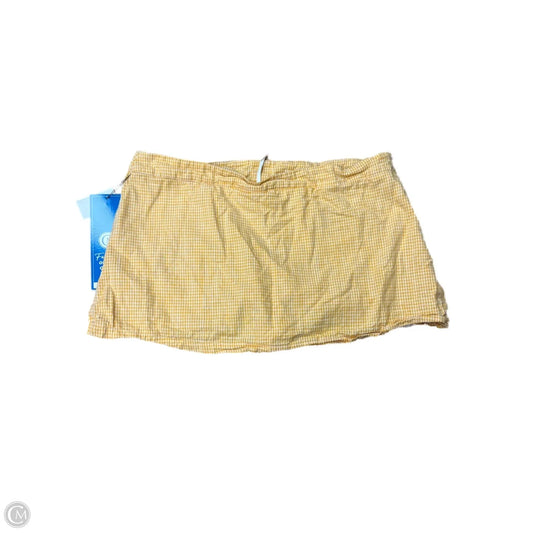 Skort By Free People In Yellow, Size: 12