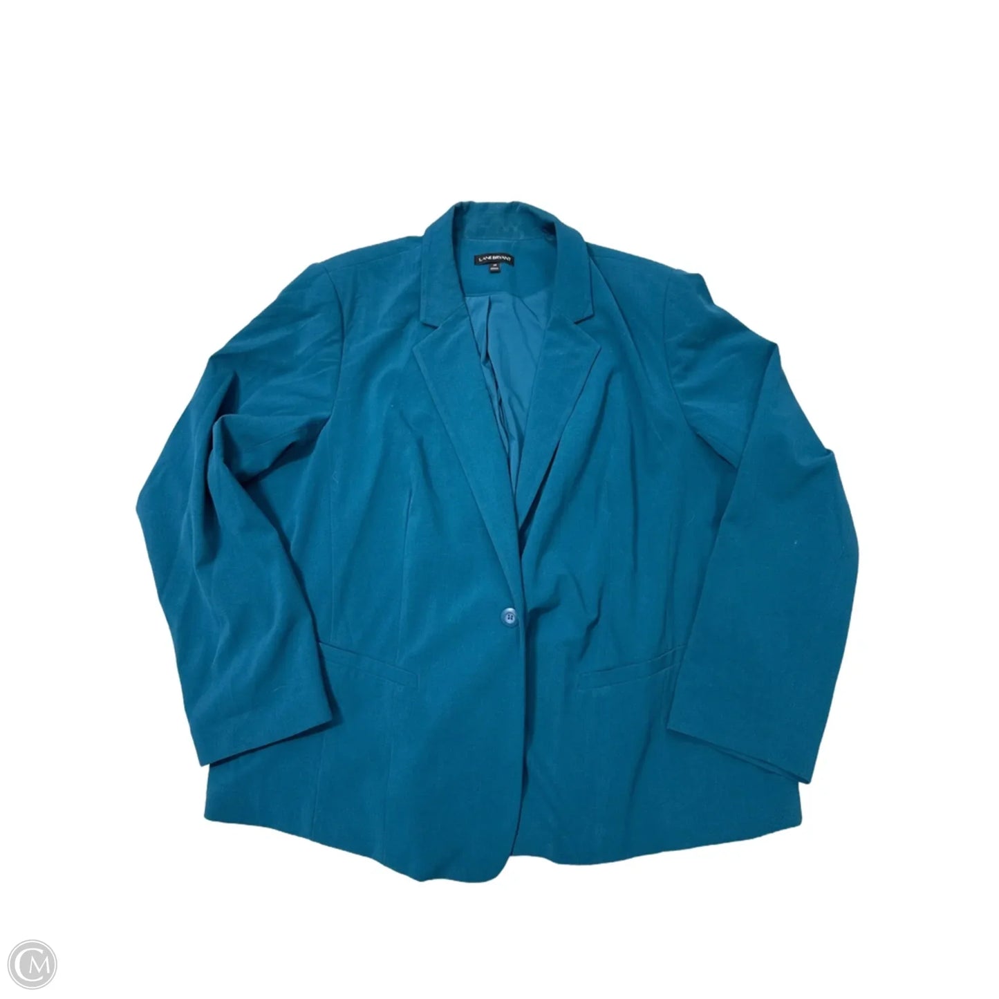 Blazer By Lane Bryant In Teal, Size: 3x