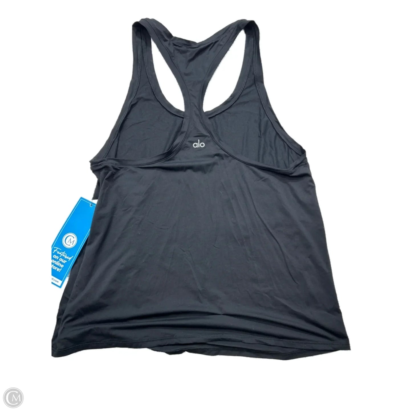 Athletic Tank Top By Alo In Black, Size: M