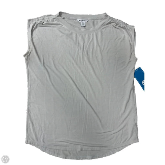 Athletic Tank Top By Athleta In White, Size: S