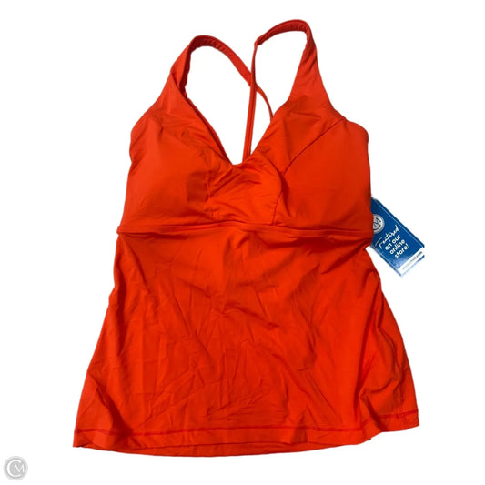 Swimsuit Top By Athleta In Orange, Size: L
